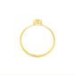 Anel De Ouro 18k Classic Zircônias
