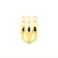 Anel De Ouro 18k Celeste