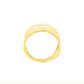 Anel De Ouro 18k Celeste