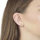 Brinco De Ouro 18k Gota