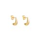 Brinco De Ouro 18k Gota