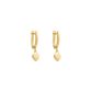 Brinco De Ouro 18k Heart