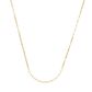 Corrente De Ouro 18k Veneziana Longa De 1,1mm Com 40cm