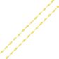 Corrente De Ouro 18k Coffee De 1,6mm Com 50cm