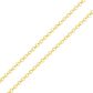 Corrente De Ouro 18k Elo Português De 4,9mm Com 40