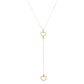 Corrente De Ouro 18k Veneziana De 0,5mm Com 45cm Com Pingente De Coração Vazado