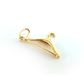 Pingente De Ouro 18k Cabide