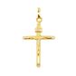 Pingente De Ouro 18k Crucifixo Com 29mm