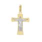 Pingente De Ouro 18k Cruz Com Cristo Redentor Com 22mm