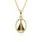 Pingente De Ouro 18k Nossa Senhora Da Aparecida Com 16mm