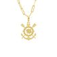 Pingente De Ouro 18k Time Corinthians