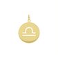 Pingente De Ouro 18k Signo Libra