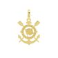 Pingente De Ouro 18k Time Corinthians Médio