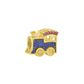 Berloque de Ouro 18k Trem com Zircônias 
