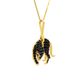 Pingente De Ouro 18k Pantera Negra Pequeno