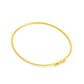 Bracelete Infantil De Ouro 18k De 1,2mm Com 5,5cm