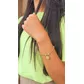 Pulseira De Ouro 18k Elo Português e Coração Com 19cm
