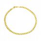 Pulseira De Ouro 18k Groumet De 2,8mm Com 20cm