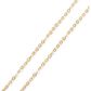 Pulseira de Ouro 18k Mini Love De 0,8mm com 19cm