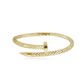 Pulseira De Ouro 18k Prego Detalhada