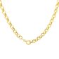 Tornozeleira De Ouro 18k Português De 2,6mm Com 25cm