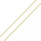 Tornozeleira De Ouro 18k Elo Português De 0,9mm Com 27cm