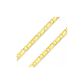 Corrente De Ouro 18k Piastrine De 2,3mm Com 50cm
