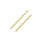 Corrente De Ouro 18k Veneziana Longa De 1,2mm Com 80cm