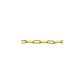 Corrente De Ouro 18k Veneziana Longa De 1,2mm Com 80cm