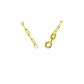 Corrente De Ouro 18k Veneziana Longa De 1,2mm Com 80cm