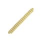 Pulseira De Ouro 18k Lacraia De 5mm Com 18cm
