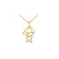 Pingente De Ouro 18k Menino Com Boné De 25mm