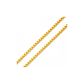 Corrente De Ouro 18k Veneziana De 1,3mm Com 40cm