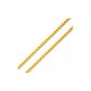 Corrente De Ouro 18k Veneziana De 1,3mm Com 50cm