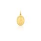 Pingente De Ouro 18k Medalha De Nossa Senhora Da Aparecida 21mm
