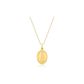 Pingente De Ouro 18k Medalha De Nossa Senhora Da Aparecida 21mm