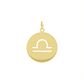 Pingente De Ouro 18k Signo Libra