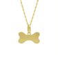 Pingente De Ouro 18k Ossinho de Cachorro