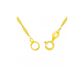 Pulseira De Ouro 18k Singapura De 1,2mm Com 18cm