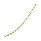 Corrente De Ouro 18k Veneziana Longa De 2,4mm Com 70cm