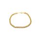 Pulseira De Ouro 18k Romana De 20cm Com 4,4mm