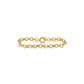Pulseira De Ouro 18k Português De 6,8mm Com 21cm
