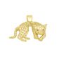 Pingente De Ouro 18k Pantera