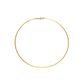 Gargantilha De Ouro 18k Omega Bicolor De 1,6mm Com 45cm