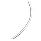 Gargantilha De Ouro 18k Omega Bicolor De 1,6mm Com 45cm