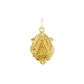 Pingente De Ouro 18k Medalha De Nossa Senhora Da Aparecida 22mm