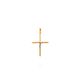 Pingente De Ouro 18k Crucifixo Com 21mm