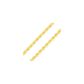 Corrente De Ouro 18k Groumet De 2,4mm Com 60cm