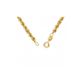 Corrente De Ouro 18k Corda De 2,1mm Com 60cm