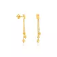 Brinco De Ouro 18k Cascatas